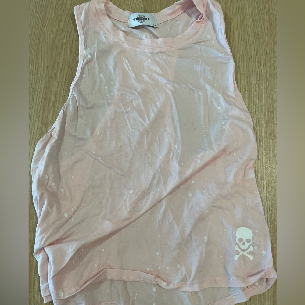 Soul Cycle tank in Pink!